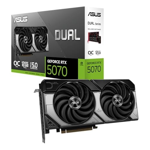 ASUS Dual Nvidia GeForce RTX 5070 12GB GDDR7 OC Edition Ekran kartı