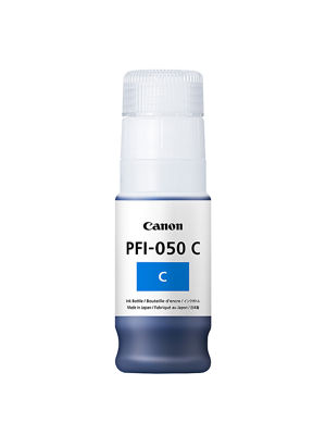 Canon imagePROGRAF PFI-050 70.0ml Cyan Bottle Ink