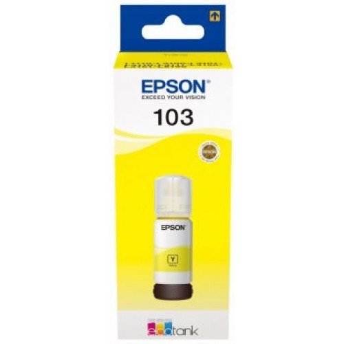 EPSON 103 65ml EcoTank Yellow Ink