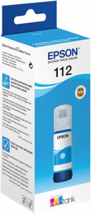 EPSON 112 70ml Eco Tank Cyan Ink