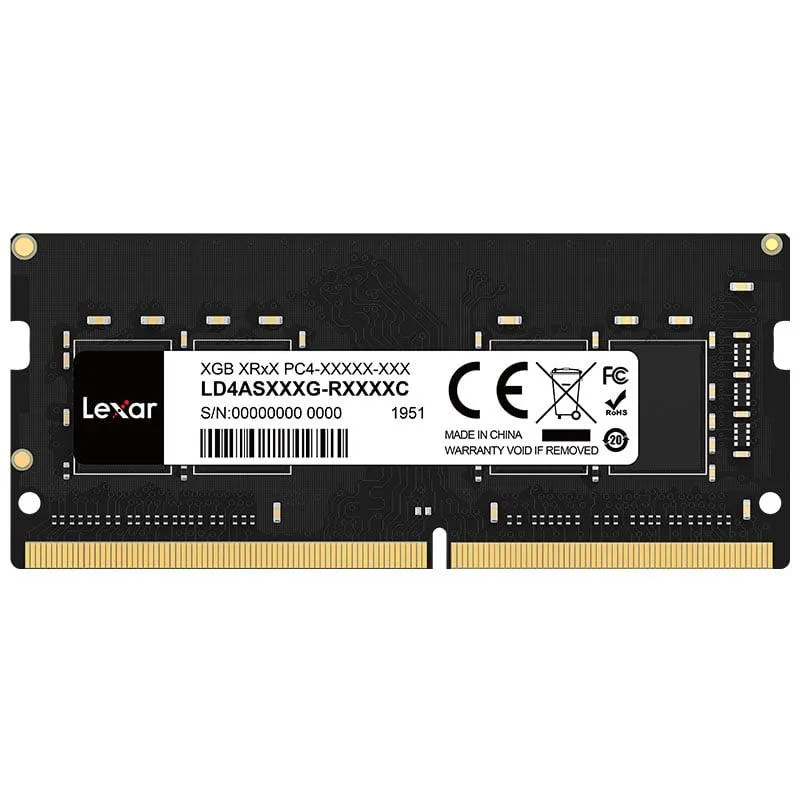 [LD4AS016G-B3200GSST] Lexar 16GB DDR4 3200Mhz SODIMM Operativ Yaddaş