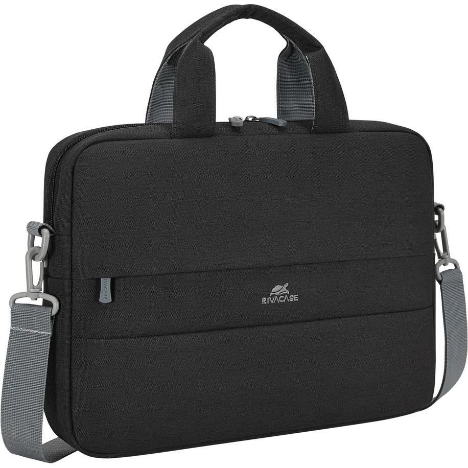 RIVACASE 7522 black Prater anti-theft Noutbuk Çantası