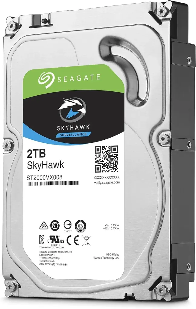 [ST2000VX017] SEAGATE SkyHawk 2TB 7200rpm 3.5 Daxili Sərt Disk