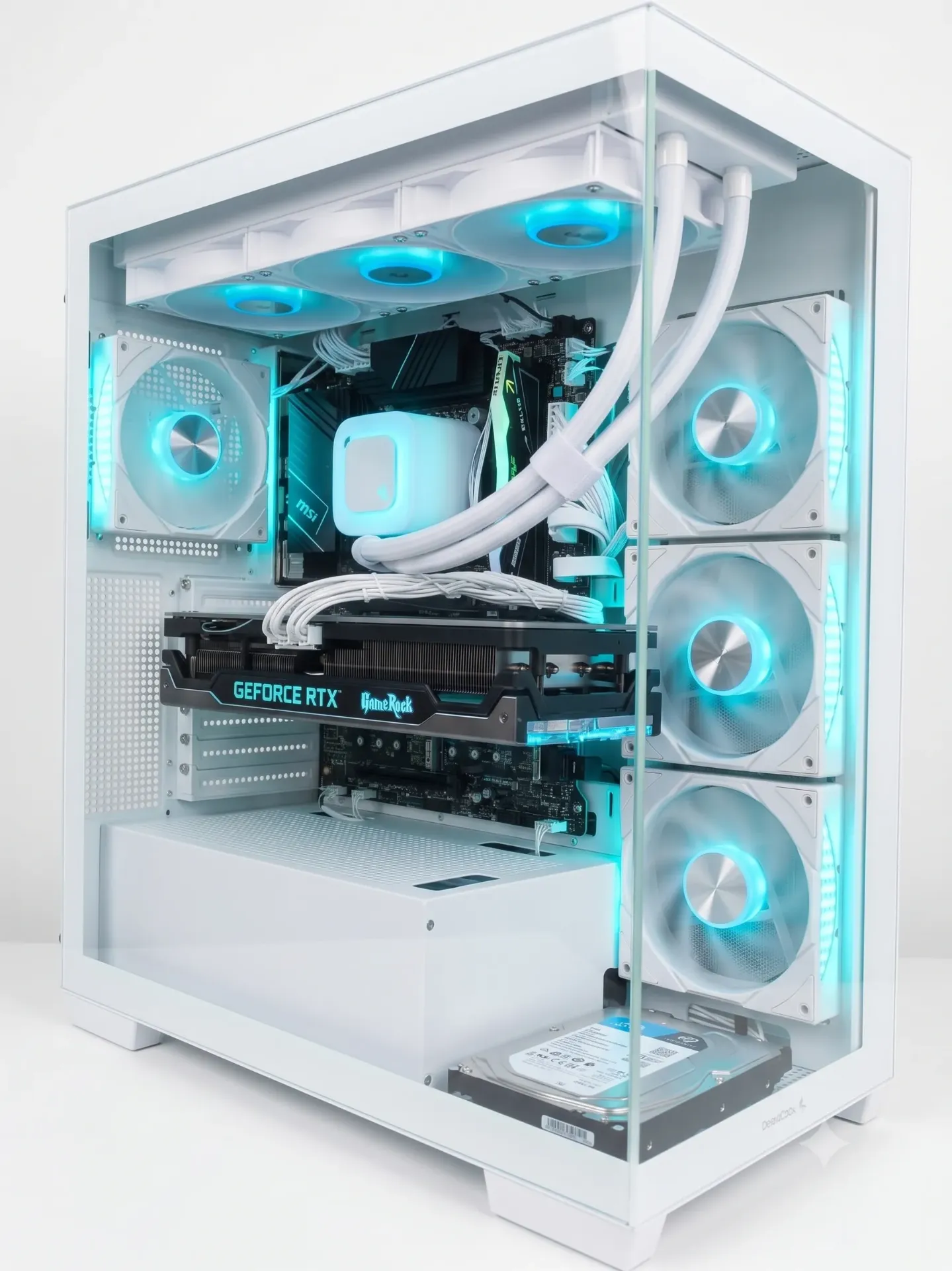 Gaming Desktop: i9-14900KF/ DDR5 32Gb (2*16)/ 512GB NNVMe M.2 SSD/ 4TB HDD/RTX3070ti 8GB